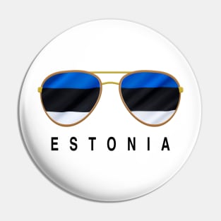 Estonia Sunglasses, Estonia Flag, Estonia gift , Estonian Pin