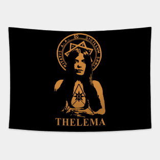 Leila Waddell Aleister Crowley thelema Tapestry