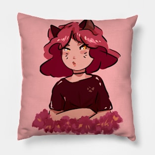 cat girl Pillow