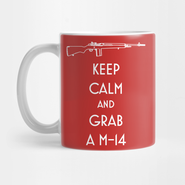 M14 Rifle M14 Mug Teepublic