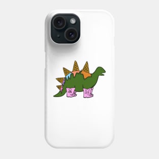 Icecream Dinosaur Phone Case