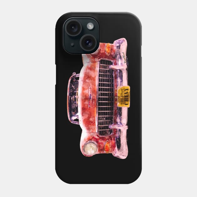 Tri Five Chevy Front End Phone Case by vivachas