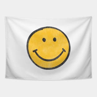 Friendly Smiley Tapestry