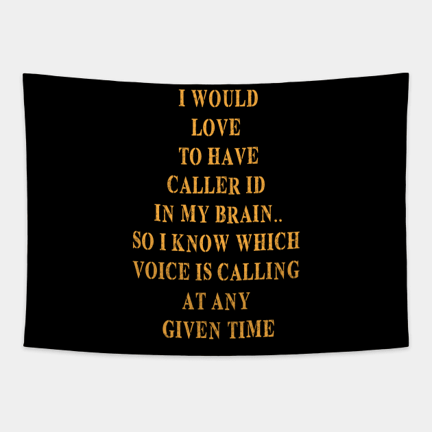 Caller ID Tapestry by VIMH