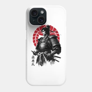 Samurai clan Fujiwara Phone Case