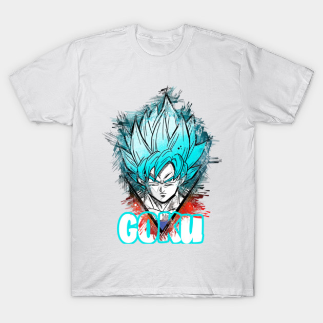 Goku Super Saiyan God Blue Dragon Ball Super Fan Art Design