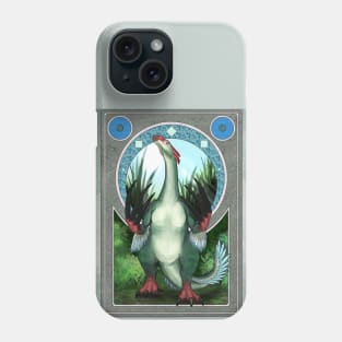 Therizinosaurus Nouveau Phone Case