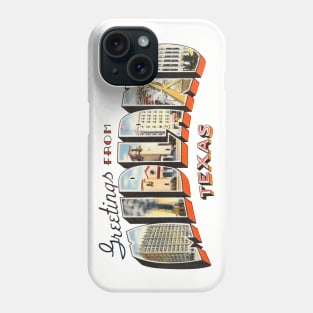 Greetings from Midland Texas Phone Case