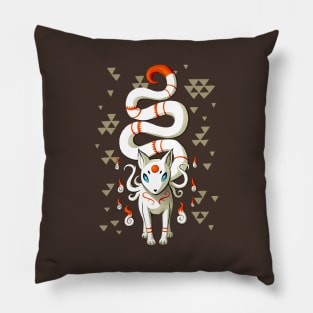 Long Tail Fox Pillow