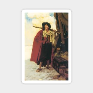 Buccaneer was a Picturesque Fellow by Howard Pyle Magnet