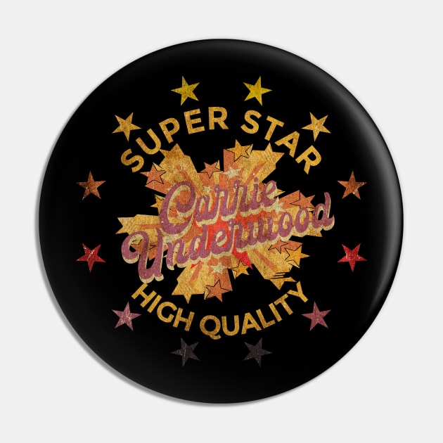 SUPER STAR - Carrie Underwood Pin by Superstarmarket