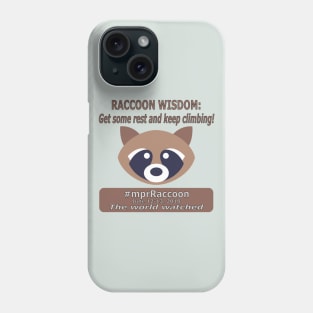 #mprRaccoon Wisdom Phone Case