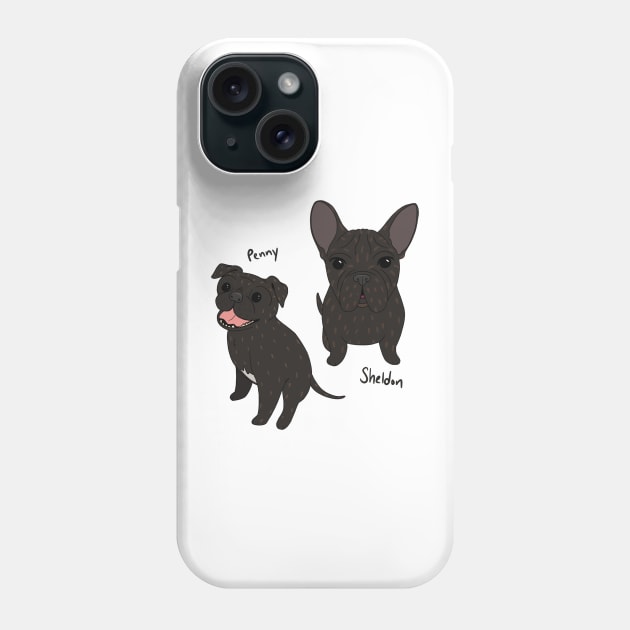 Brindle Babies Phone Case by jastinamor