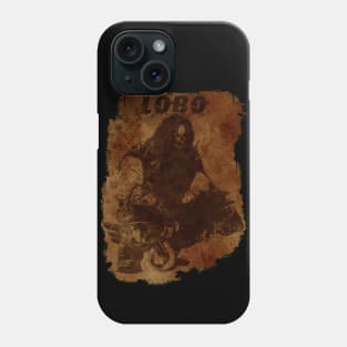 Lobo Silhouette (w/ Grunge Backround) Phone Case