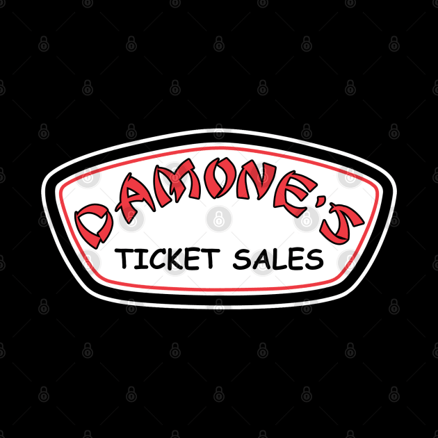 Damone's Ticket Sales - Ron Jon Style by RetroZest