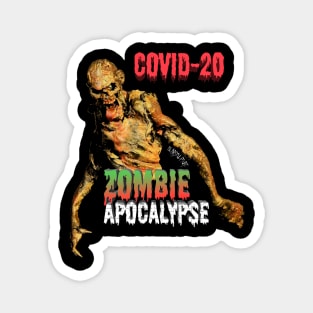 Covid-20 Zombie Apocalypse Magnet