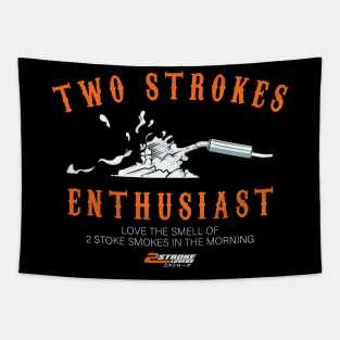 2 Strokes Enthusiast Dark Tapestry