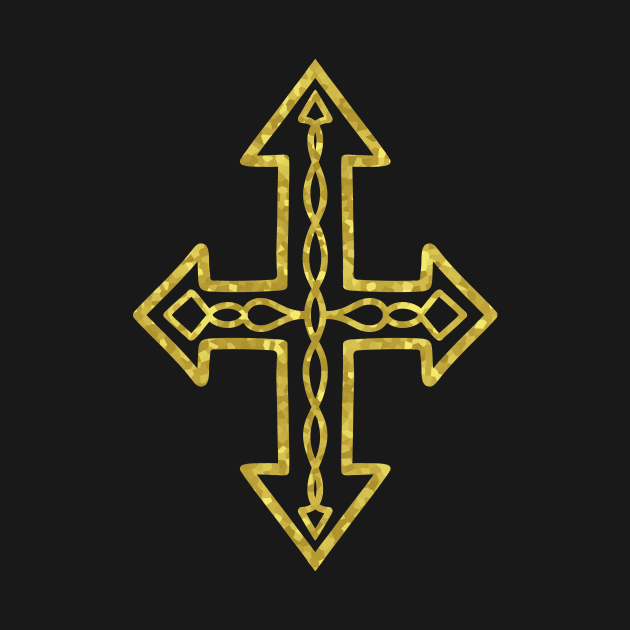 Gold Cross by SartorisArt1