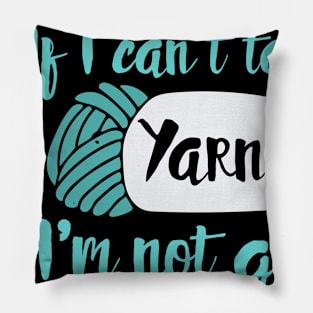 Knitting humor Pillow