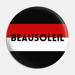 Beausoleil City - Flag of Monaco Pin