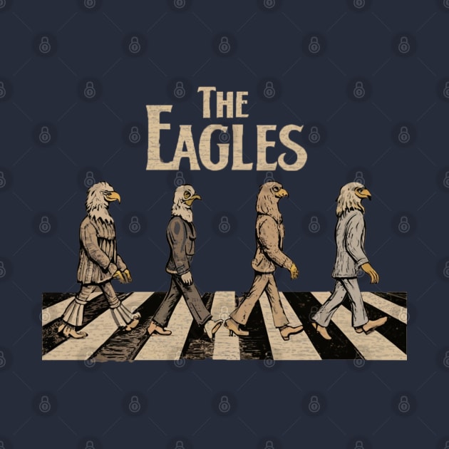 the eagles band retro by Aldrvnd