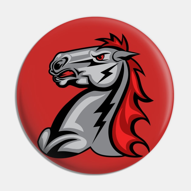 Cartoon Horse Pin by SWON Design