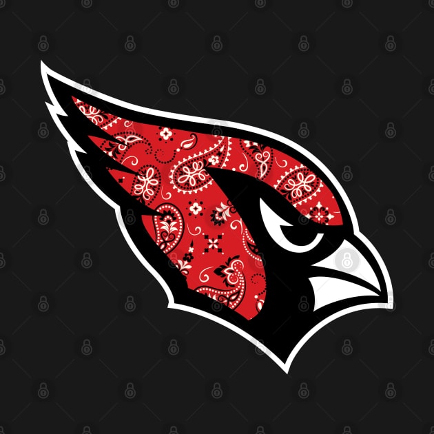 Paisley Bandana AZ Cardinals by LunaGFXD