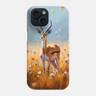 Gazelle in sunshine Phone Case