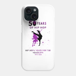 50 years of hip hop Phone Case