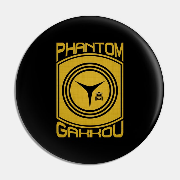 Phantom Gakkou Pin by merch.x.wear