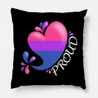 Proud to be Bisexual Pillow