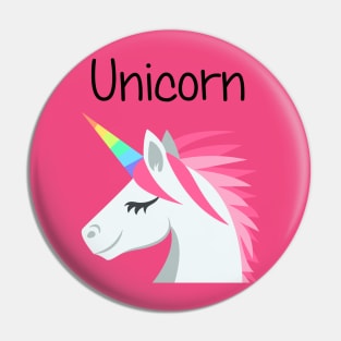 Uni Unicorn Pin