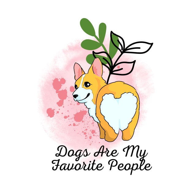 Dogs Are My Favorite People by Prilidiarts