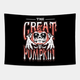 Goth Great Pumpkin Tapestry