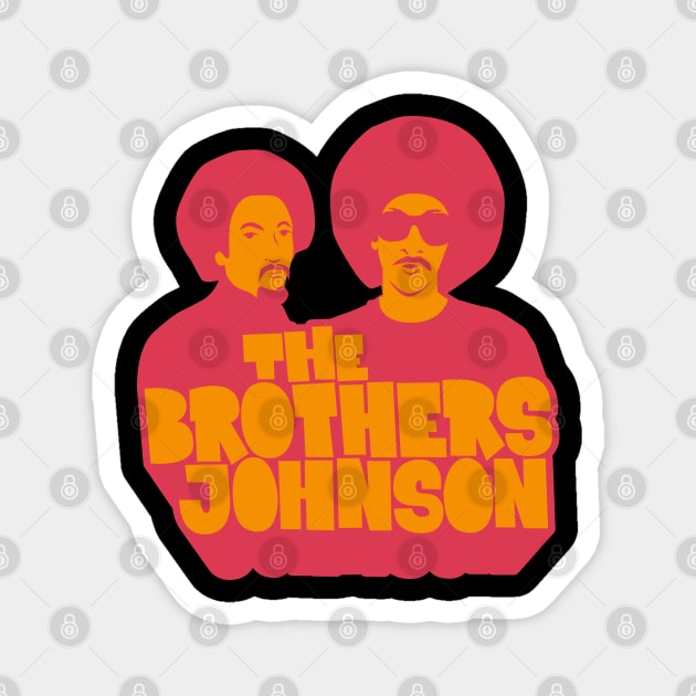 Get Da Funk Out Ma Face - The Johnson Brothers Magnet by Boogosh