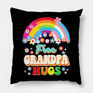 Free Grandpa Hugs LGBTQ Transgender Pansexual LGBT Pillow