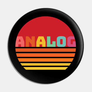 Analog Sunset Vintage Spectrum Pin