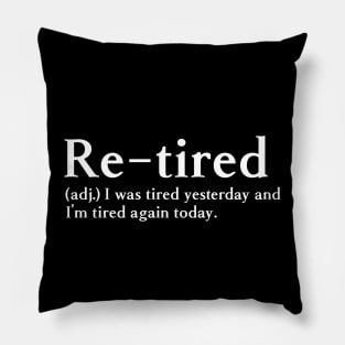 Re-tired Pillow