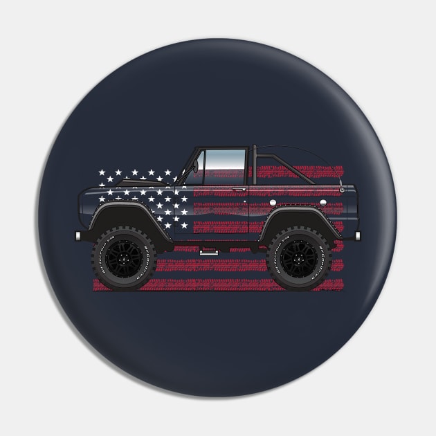 USA Bronco Pin by JRCustoms44