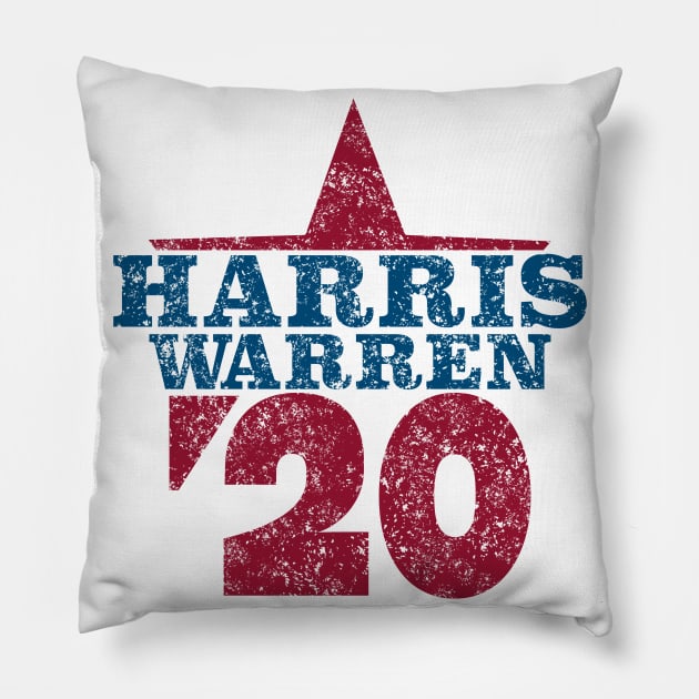 Kamala Harris 2020 and Elizabeth Warren on the one ticket? Pillow by YourGoods