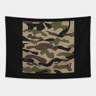 Camo, camouflage design pattern Tapestry