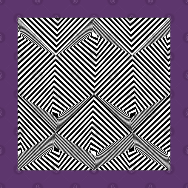 optical illusion pattern by nobelbunt