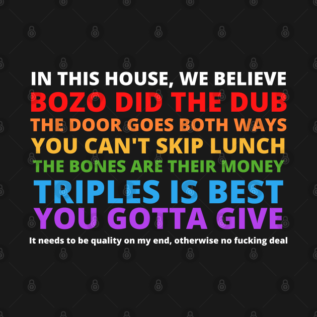 In This House We Think You Should Leave