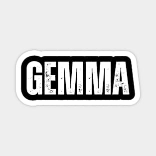 Gemma Name Gift Birthday Holiday Anniversary Magnet