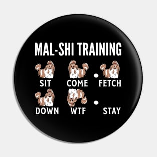 Mal-shi Training sit Pin