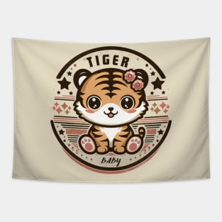 baby tiger Tapestry