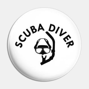 Scuba Diver Pin