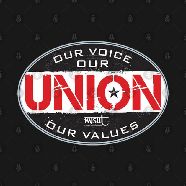 Our Voice Our Union by  The best hard hat stickers 