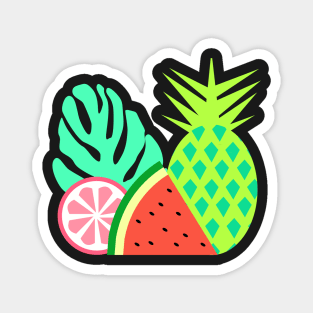 Tropical fruits Magnet