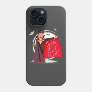 Vampire Scary and Spooky Happy Halloween Funny Graphic Phone Case